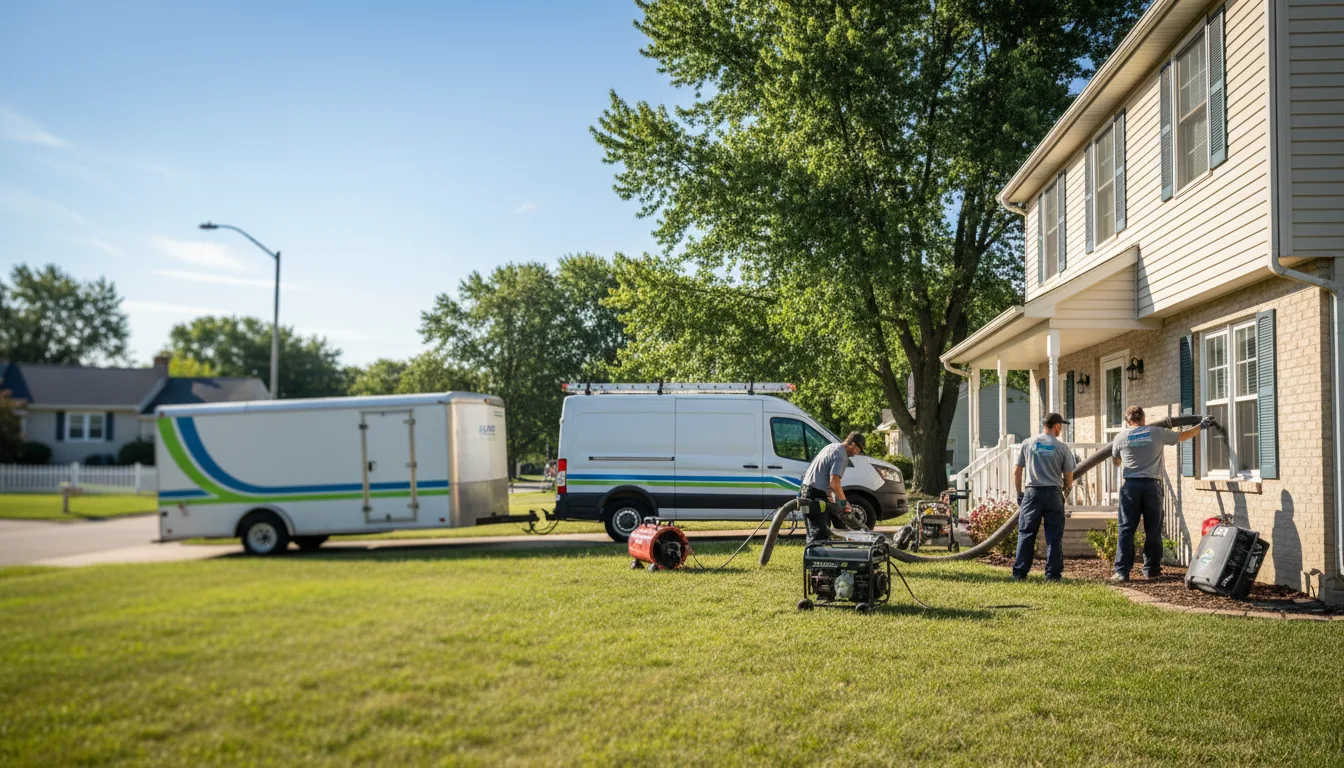 Flooded Basement Restoration And Cleanup With Repair in Munising, MI near me